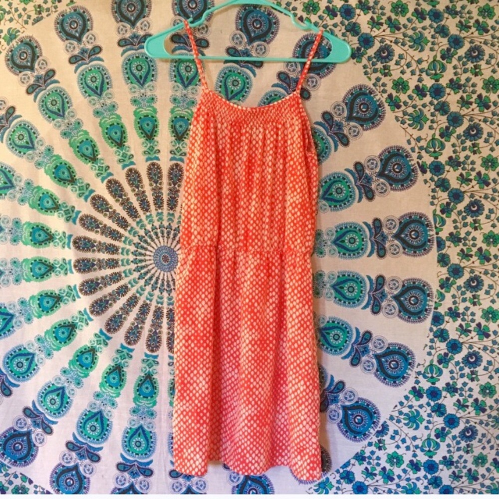 Aqua sundress